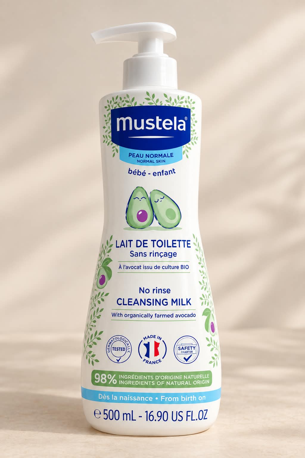 Mustela Lait Corps Bébé – 500 ml
