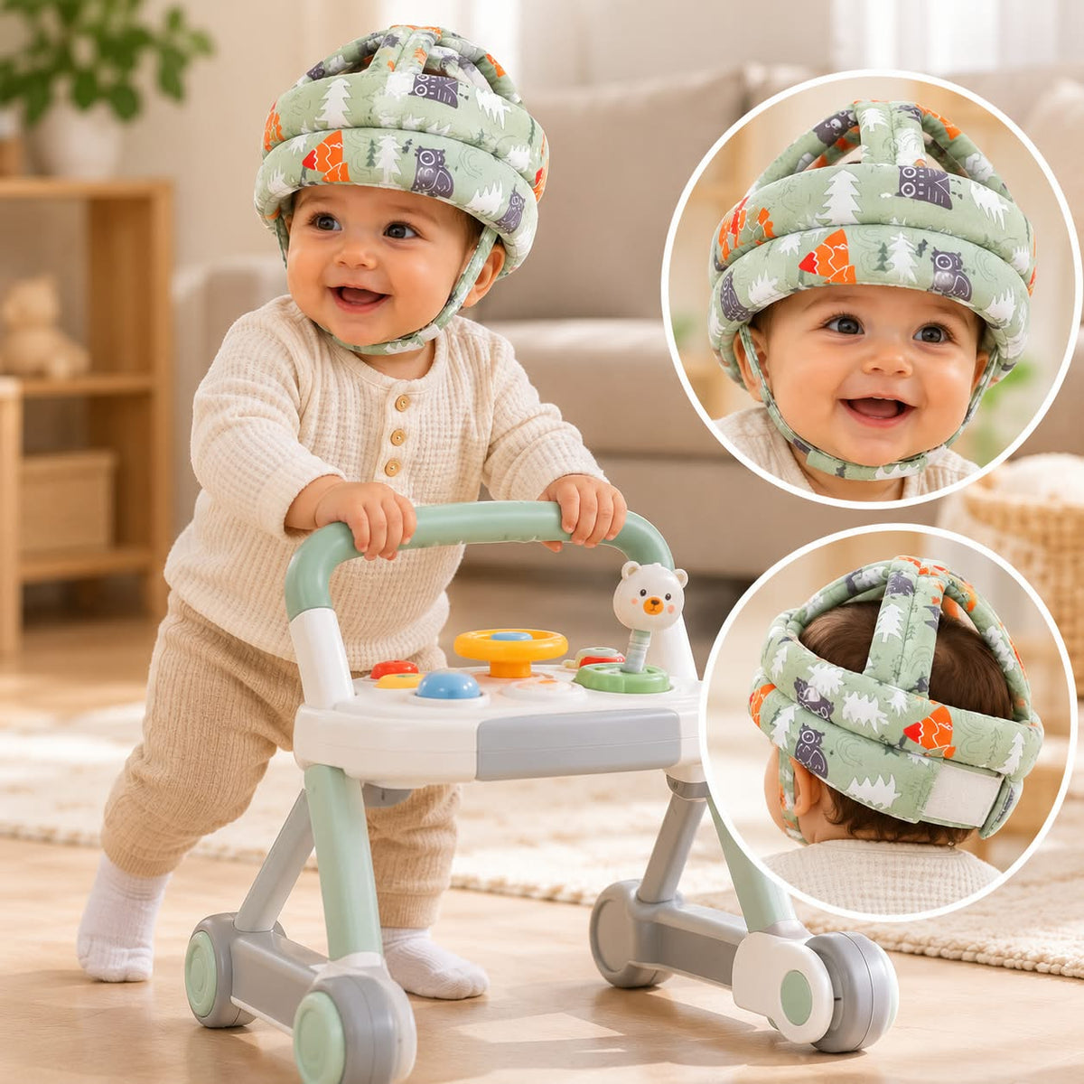 Protège-Tête Bébé Antichoc et antichute
