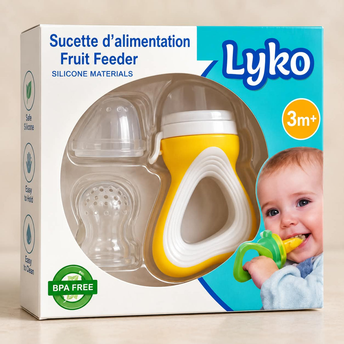 Grignoteuse Bébé en Silicone